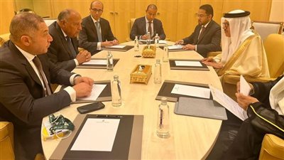 وزير الخارجية يلتقي نظيره البحريني على هامش المنتدى الاقتصادي العالمي في الرياض