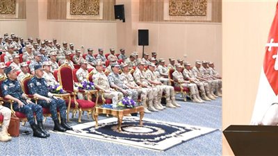 وزير الدفاع يشهد تنفيذ مشروعى مراكز القيادة التعبوى المشترك للقوات الجوية والدفاع الجوى 