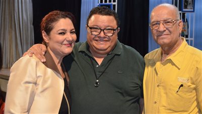 خالد جلال يشهد عرض المونودراما 
