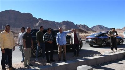 وزير الرياضة يتفقد مركز تدريب المرتفعات بسانت كاترين لابطال مصر