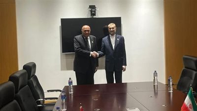 وزير الخارجية يبحث مع نظيره الإيراني جهود مصر لوقف إطلاق النار في غزة