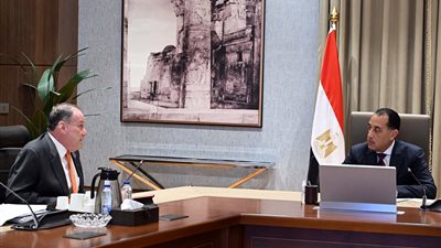 رئيس الوزراء يبحث مع رئيس شركة 