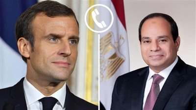 السيسي وماكرون: ضرورة إطلاق عملية سياسية تؤدي لإقامة دولة فلسطينية مستقلة