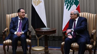 مصطفى مدبولي يصل بيروت لبحث تعزيز التعاون المصري اللبناني