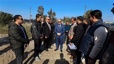  محافظ كفرالشيخ يتفقد الأعمال الإنشائية لقطاع الربط «طريق دسوق المزدوج-والطريق القديم