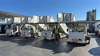 تحدث أسطول مصر للطيران للخدمات الأرضية بمحطة الغردقة