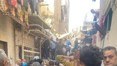 انهيار عقار بإمبابة.. البحث مستمر عن 6 مفقودين بينهم أطفال