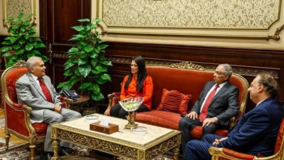 وزيرة التخطيط والتنمية الاقتصادية والتعاون الدولي تلتقي رئيس مجلس الشيوخ لتعزيز التنسيق المشترك