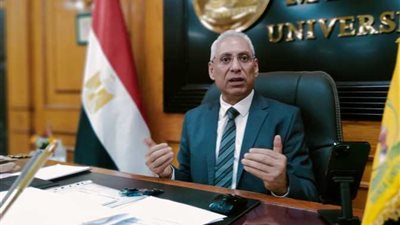 جامعة المنيا تطلق شعارا جديدا لها في عيدها الذهبي