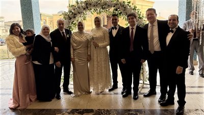 بالفيديو.. المستشار علي الهواري يحتفل بعقد قران نجله محمد وسط حضور كبار رجال الدولة 