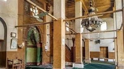 وزارة السياحة والآثار تعيد سقف مسجد الأمير عثمان بجرجا لأصله التاريخي