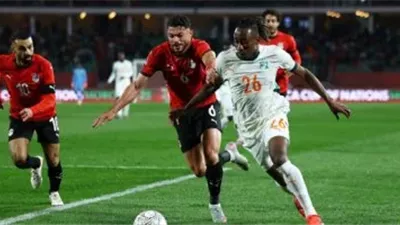 كوت ديفوار يهدد مرمى منتخب مصر لأول مرة في الشوط الثاني بربع نهائي أمم أفريقيا 2025