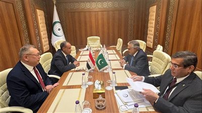لبحث خارطة طريق غزة والتهدئة باليمن.. عبد العاطي يلتقي نظيره الباكستاني