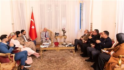 بالصور.. السفير التركي في القاهرة يبحث سبل تعزيز التعاون السياحي مع الجانب المصري
