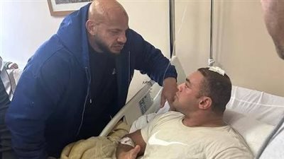 بيج رامي يطمئن على محمد الديزل بعد إصابته بطلق ناري داخل صالة جيم بالشيخ زايد