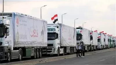 900 ألف طن مساعدات من مصر إلى غزة.. وسيناء تتحول إلى شريان الإغاثة الرئيسي