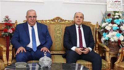 محافظ كفرالشيخ يهنئ رئيس المحكمة الابتدائية الجديد 