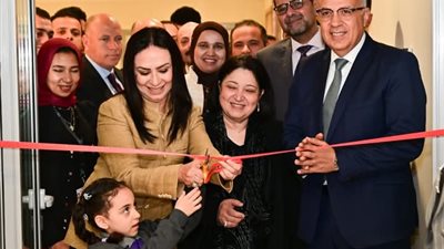 وزير الري ووزيرة التضامن يفتتحان 
