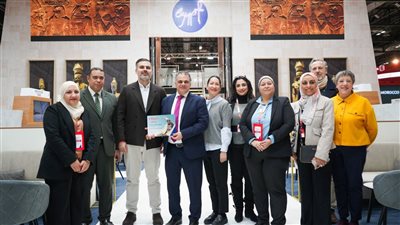 الجناح المصري يفوز  بجائزة أفضل جناح للدول المشاركة في المعرض السياحي الدولي FITUR 2026
