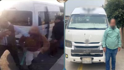 مشادة بسبب مكان النزول تنتهي بضبط سائق ميكروباص بالغربية