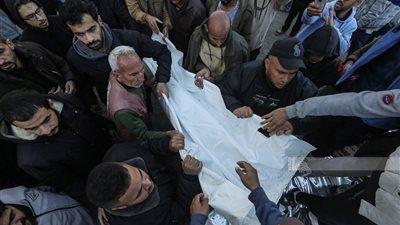استشهاد 7 فلسطينيين في قصف الاحتلال الإسرائيلي لحي الشيخ رضوان غرب غزة