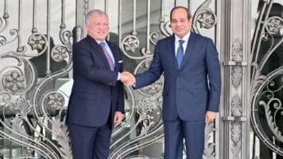 الرئيس السيسي والعاهل الأردني يجددان رفضهما للانتهاكات الإسرائيلية بحق الفلسطنيين 