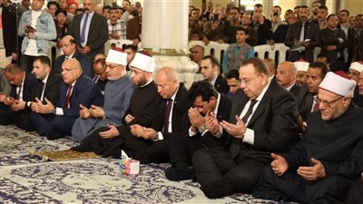الأوقاف تحيي احتفال الدولة الرسمي بليلة النصف من شعبان بمسجد الإمام الحسين