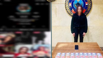 زيادة المشاهدات تقود صانعة محتوى للوقوع في قبضة الشرطة بالجيزة
