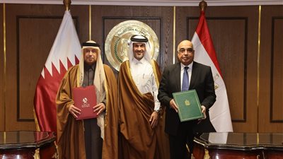 وزير العدل يستقبل النائب العام القطري ويشهد توقيع اتفاقية للمساعدة القضائية المتبادلة