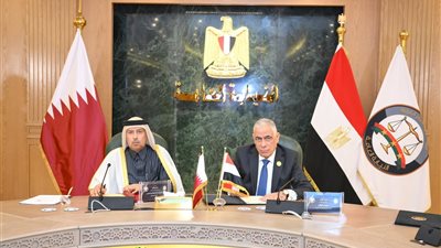 النائب العام يبحث مع نظيره القطري سبل تطوير الشراكة القضائية وتبادل الخبرات