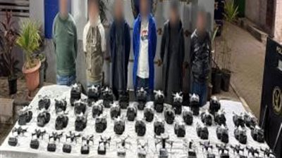 سقوط شبكة بيع «درون» بدون تراخيص بالقاهرة وضبط عشرات الطائرات