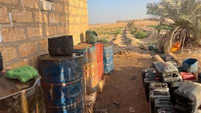 إحباط محاولة تهريب 42 ألف لتر مواد بترولية بأبوتشت في قنا 