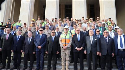 صرح قضائي عالمي.. وزير العدل ورؤساء الهيئات القضائية يتفقدون 