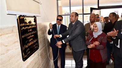 محافظ المنوفية يفتتح نفق البساتين ومدرستين جديدتين ومعرض أهلا رمضان