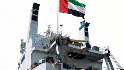 بدعم من وكالة الإمارات للمساعدات الدولية.. بدء تجهيز سفينة 
