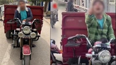 بعد تداول فيديو للواقعة.. ضبط سائق 