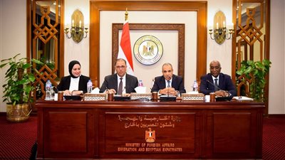 وزير الخارجية يوجه بتكثيف الجهود لتعظيم العائد السياسي والاقتصادي للتحرك الخارجي