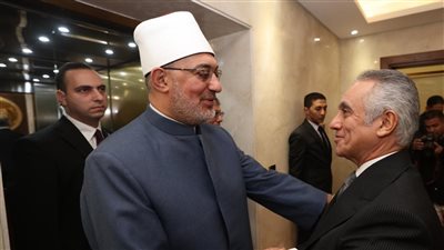 وزير العدل يستقبل مفتي الجمهورية لتهنئته بتولي مهام منصبه