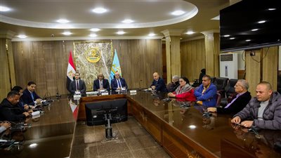  محافظ كفرالشيخ يلتقي الصحفيين والإعلاميين عقب توليه مهام منصبه