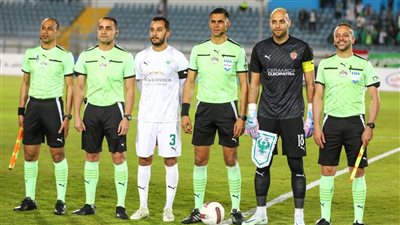 طاقم تحكيم مباراة المصري ومودرن سبورت في دوري نايل