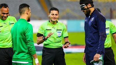 طاقم تحكيم مباراة الجونة والمصري في مؤجلات الجولة الخامسة عشرة من دوري نايل
