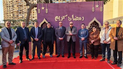 رئيس جامعة المنصورة يشارك 2000 طالب وطالبة حفل الإفطار السنوي لأسرة 