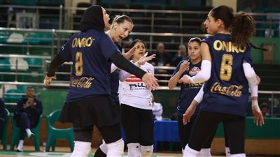 الزمالك إلى نهائي كأس مصر للكرة الطائرة سيدات بعد فوزه على دلفي