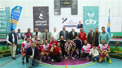 محافظ كفرالشيخ يشهد المباراة النهائية لبطولة الدورة الرمضانية للمحليات