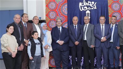 رئيس جامعة كفر الشيخ يشارك الأطباء والعاملين بالمستشفى حفل الإفطار
