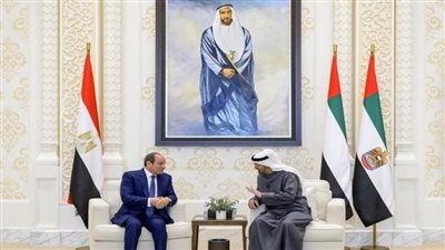  محمد بن زايد والسيسي يبحثان تعزيز الشراكة الاستراتيجية الشاملة