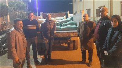 ضبط 39 شيكارة دقيق مدعم قبل بيعها فى السوق السوداء بمطوبس كفرالشيخ