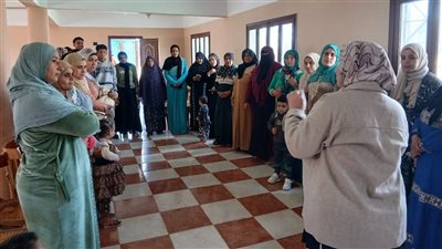 جلسات تفاعلية لأندية السكان بمراكز شباب كفر الشيخ بمطوبس