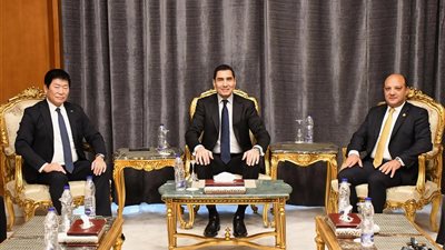 وزير الرياضة يلتقي مجلس إدارة  الاتحاد المصري للجمباز