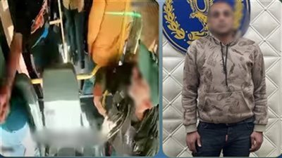 ضبط شخص تعدى بالسب على سائق أتوبيس وركابه في القاهرة